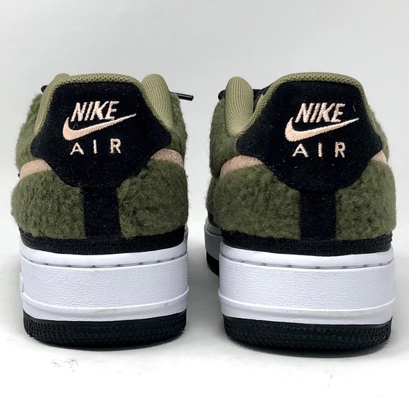 KIDS Nike AIR FORCE AF1 OLIVE - Picture 5 of 8